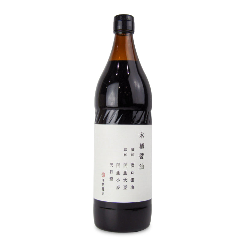 【マラソン限定!最大2200円OFFクーポン配布中!】丸島醤油木桶醤油900ml