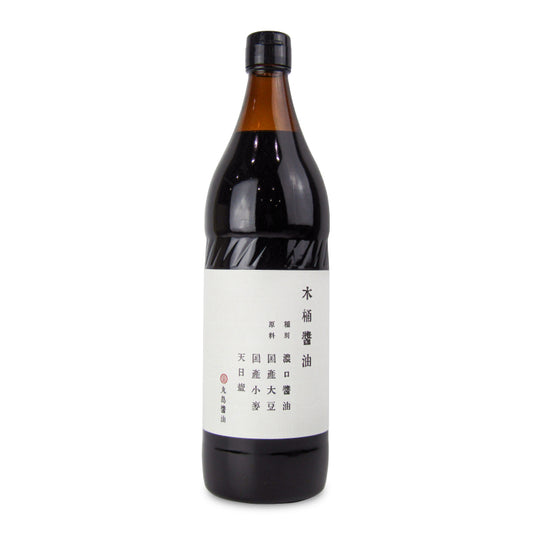 【マラソン限定!最大2200円OFFクーポン配布中!】丸島醤油木桶醤油900ml