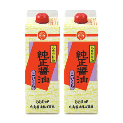 丸島醤油純正醤油（こいくち）550ml