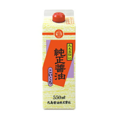 丸島醤油純正醤油（こいくち）550ml