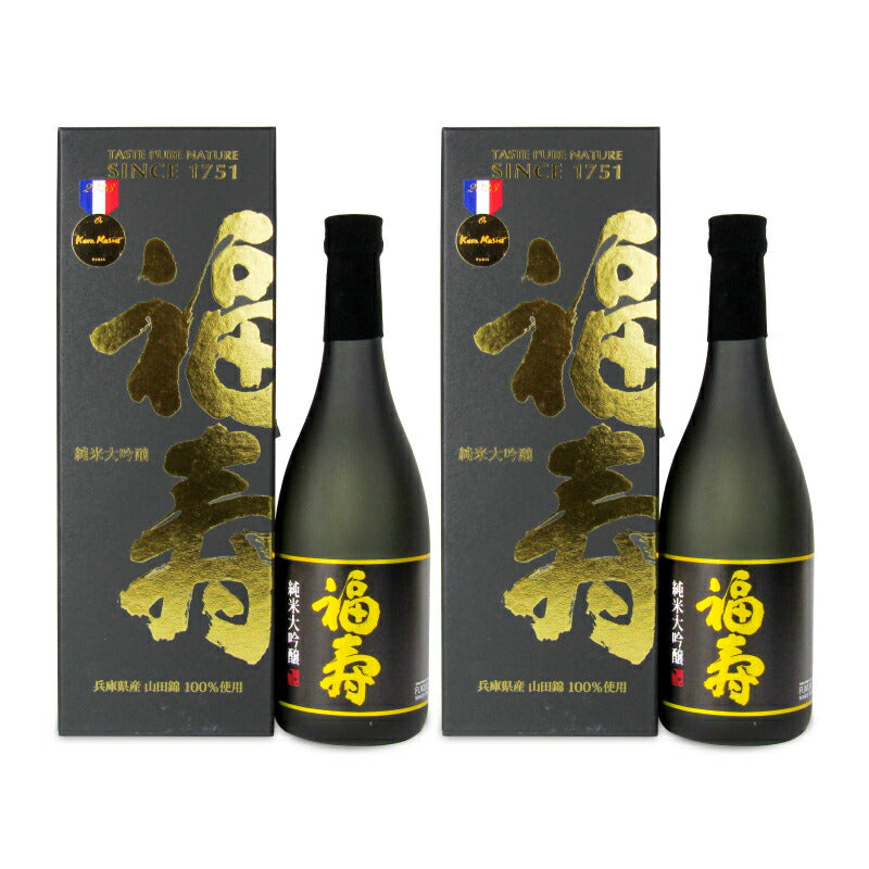 神戸酒心館福壽純米大吟醸・黒ラベル720ml