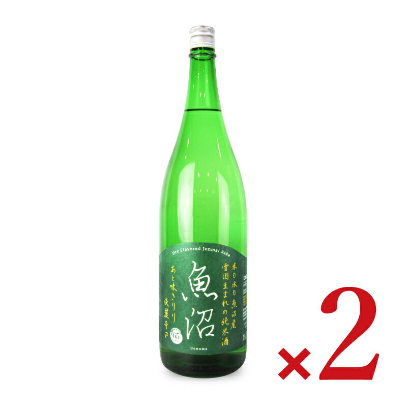 白瀧酒造淡麗辛口魚沼純米1.8L