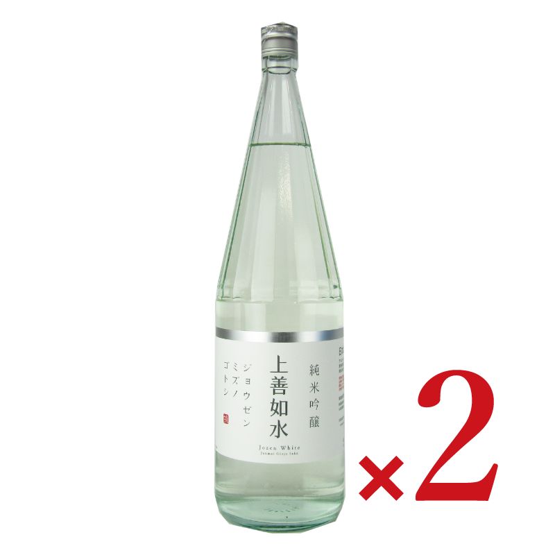 白瀧酒造 上善如水 純米吟醸 1.8L