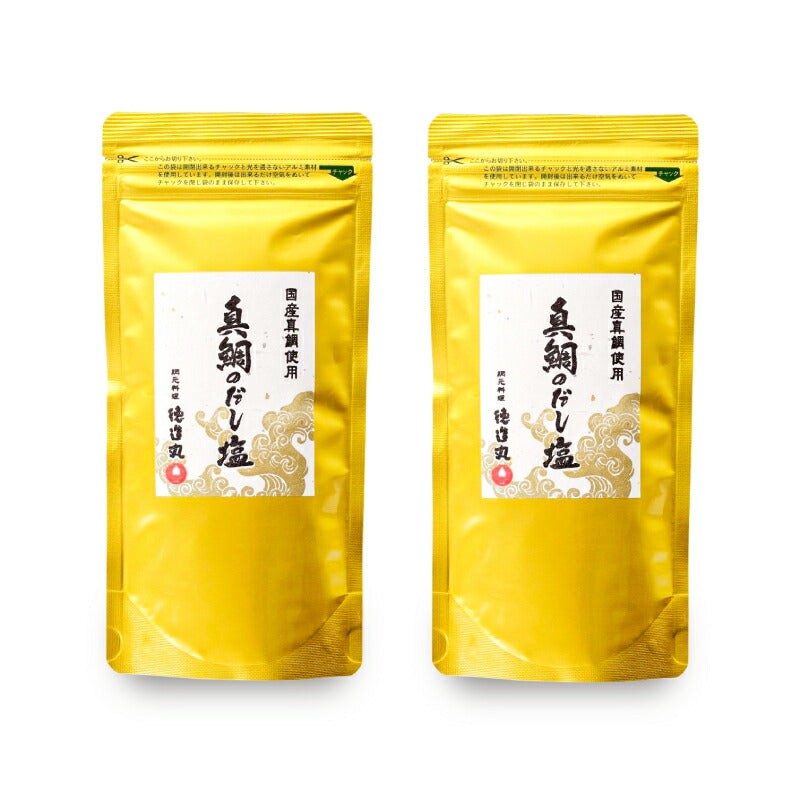 徳造丸真鯛のだし塩150g