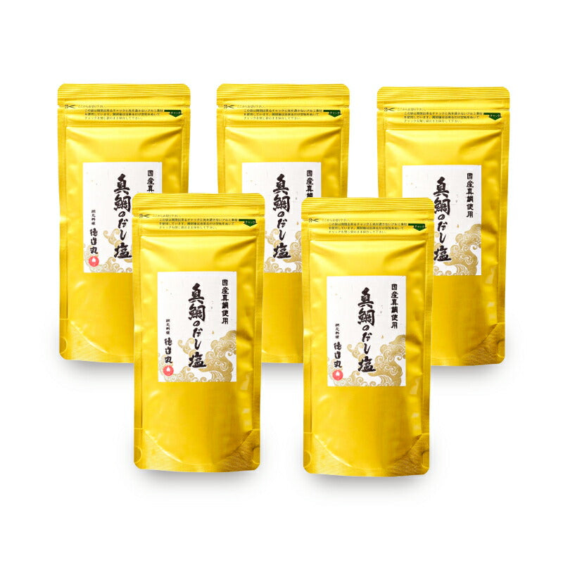 徳造丸真鯛のだし塩150g