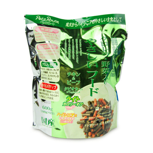 【マラソン限定！最大2000円OFFクーポン配布中！】ペッツルートクロレラ・野菜入フードライト600g