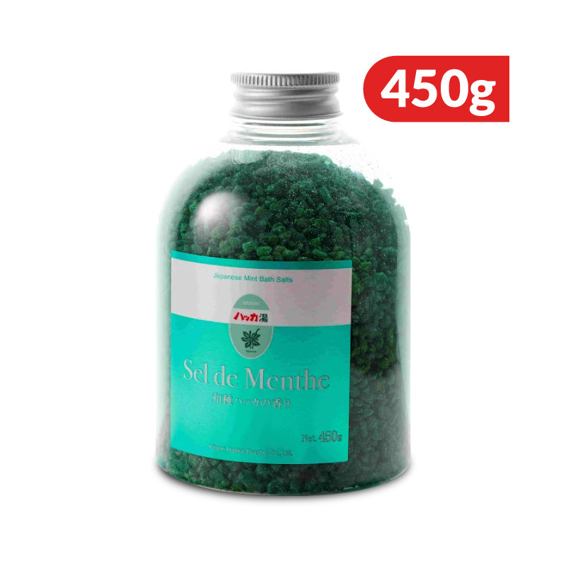 北見 ハッカ湯 Sel de Menthe （セル・デ・メンタ） 450g お徳用 入浴剤