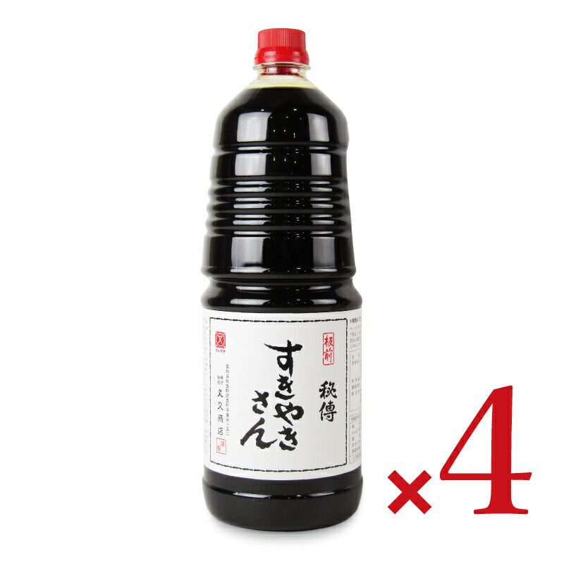 《送料無料》丸又商店すきやきさん1800ml×4本