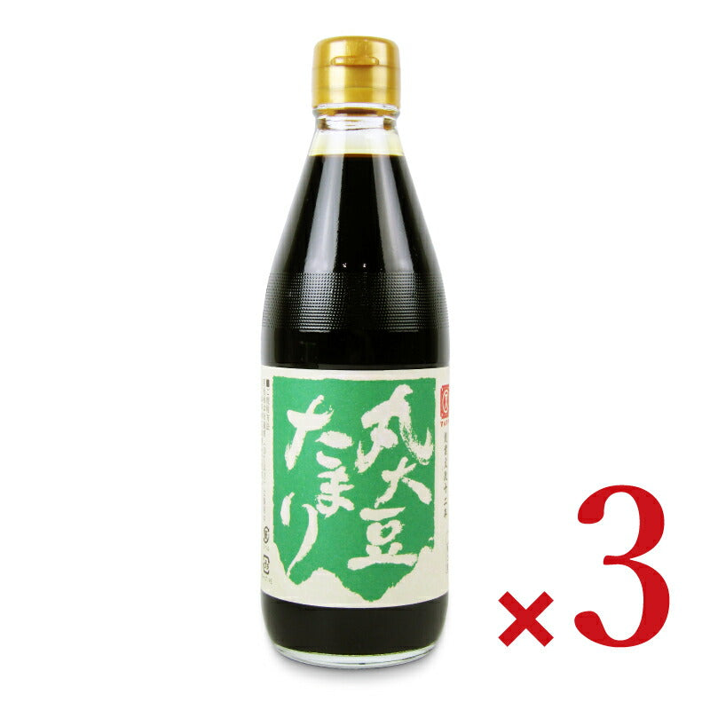 丸又商店丸大豆たまり360ml×3本