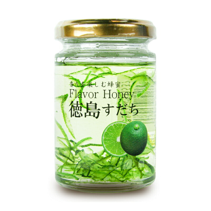野田ハニーフレーバーハニー徳島すだち140g瓶