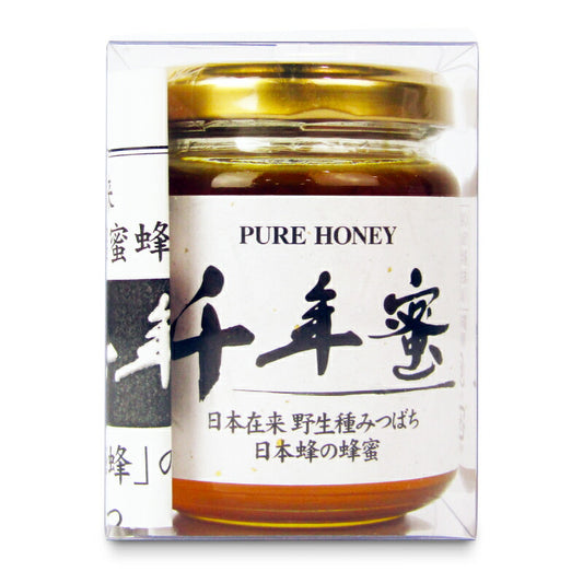 【マラソン限定！最大2000円OFFクーポン配布中！】野田ハニー千年蜜(日本蜂の蜂蜜)150g瓶