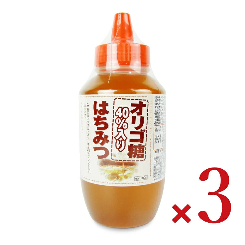 梅屋ハネー オリゴ糖（40％)入りはちみつ 1000g