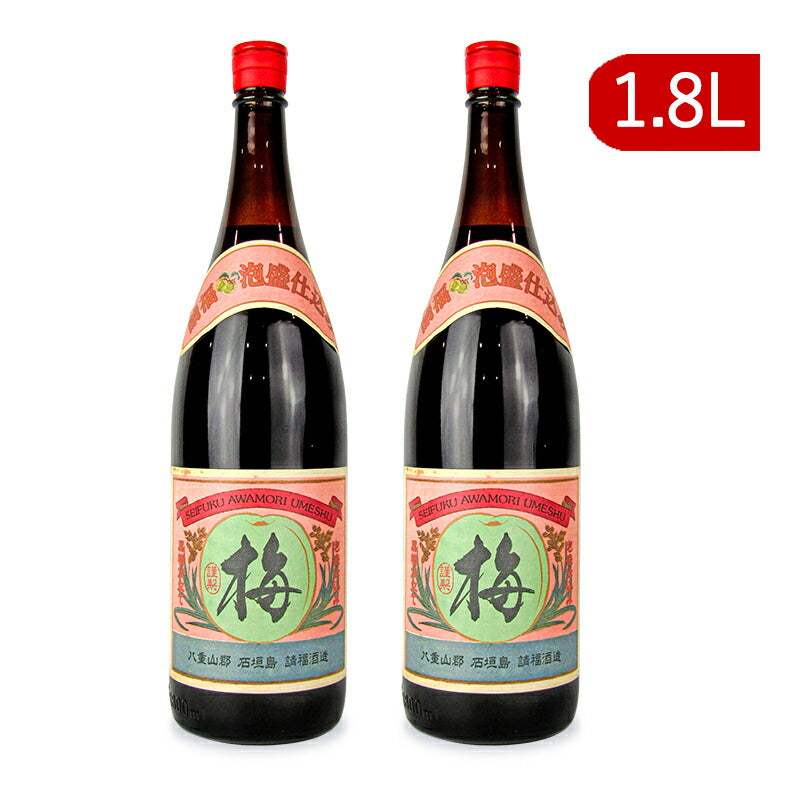 《梅酒》請福酒造梅酒1.8L×2本