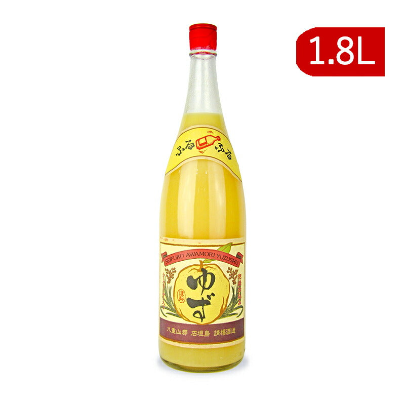 《送料無料》請福酒造柚子シークヮーサーリキュール1.8L