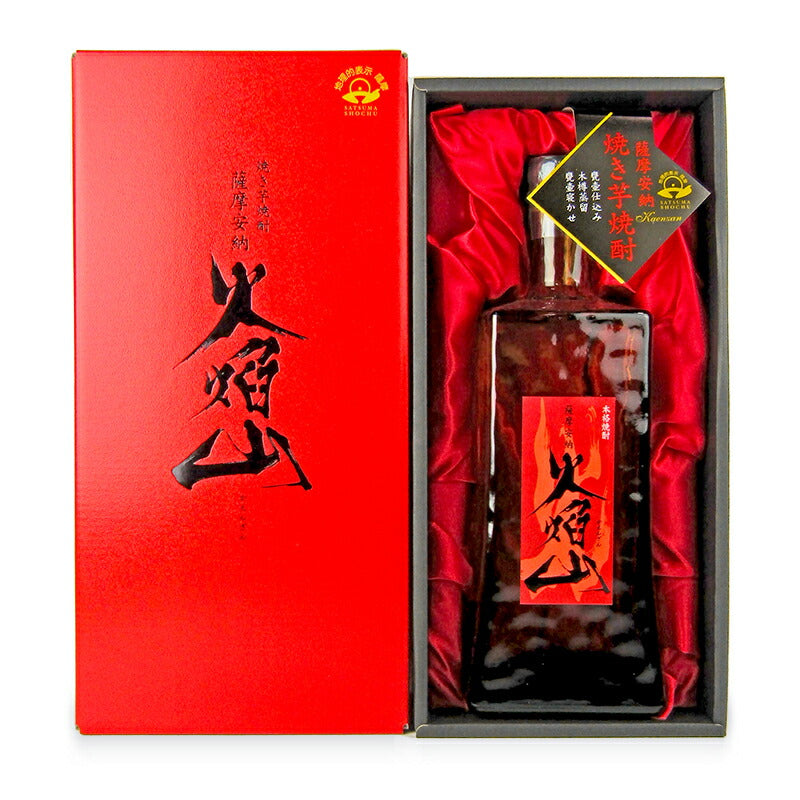 《送料無料》さつま無双薩摩安納火焔山30度720ml専用化粧箱付