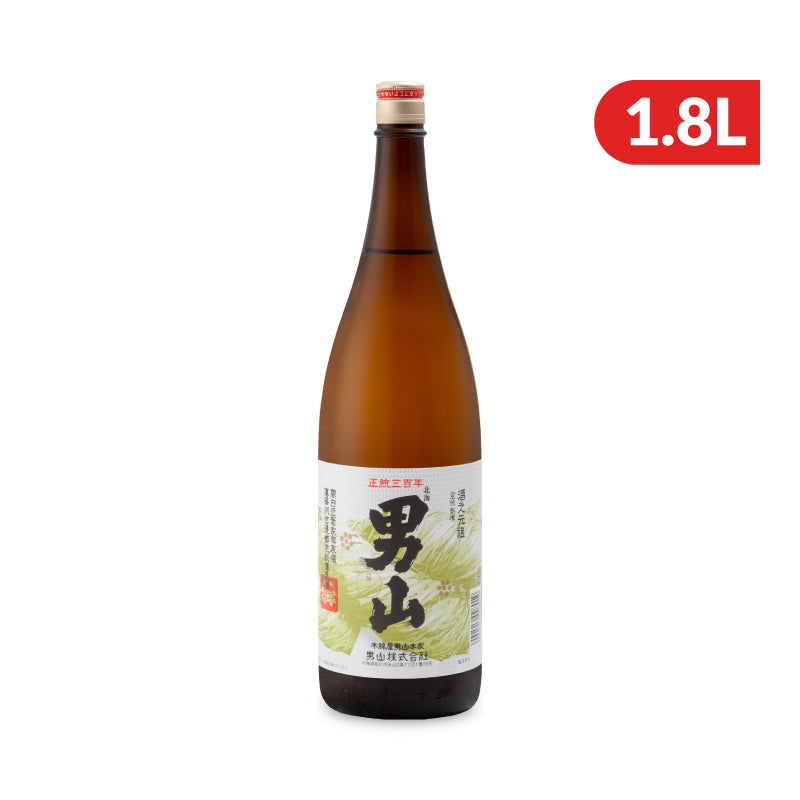 清酒 男山 1.8L ［北海道］一升瓶【お酒 日本酒 おとこやま】