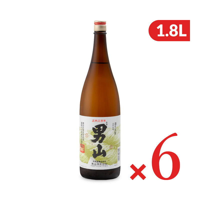 清酒 男山 1.8L ［北海道］一升瓶【お酒 日本酒 おとこやま】