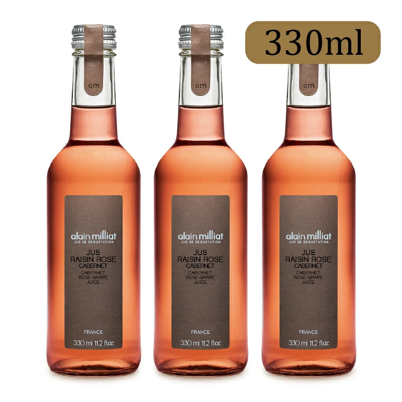 アルカン アランミリア カベルネ種 ロゼ グレープジュース 330ml [alain milliat]