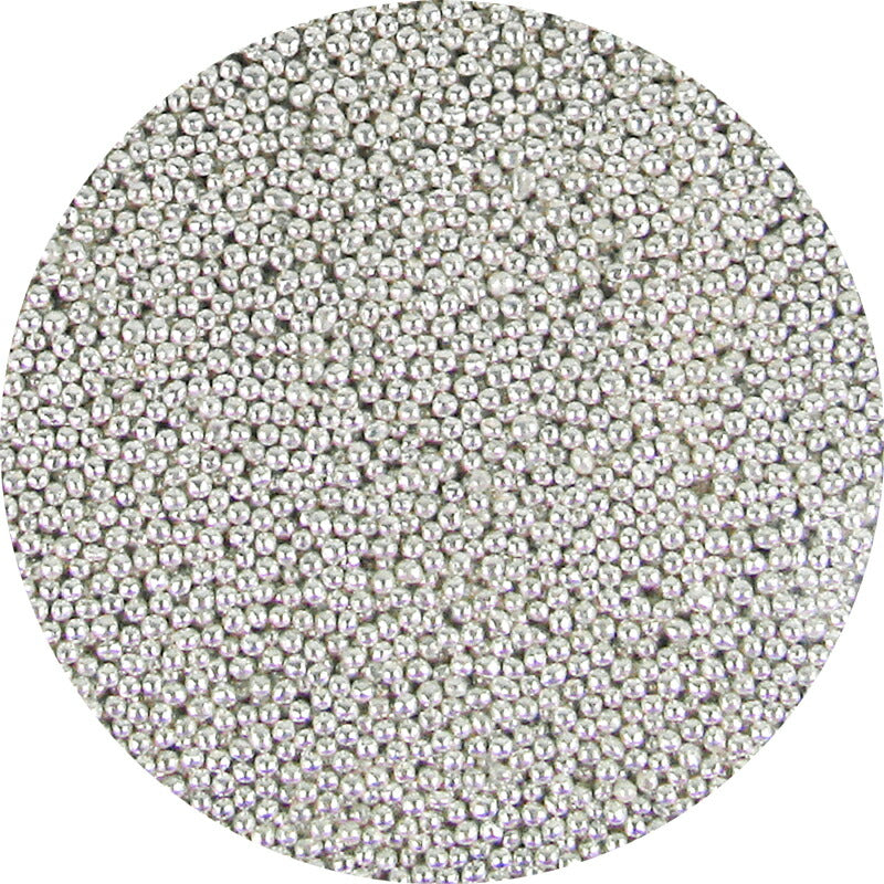 《メール便選択可》パイオニア企画アラザン1mmお徳用100gシルバー