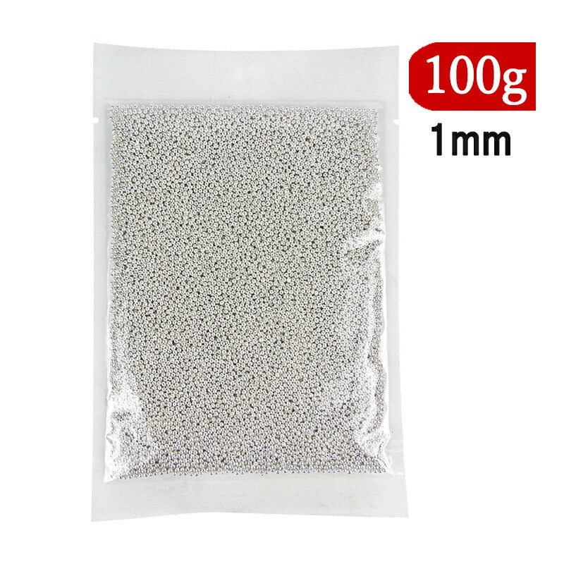 《メール便選択可》パイオニア企画アラザン1mmお徳用100gシルバー