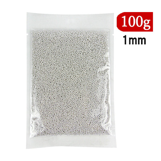 《メール便選択可》パイオニア企画アラザン1mmお徳用100gシルバー