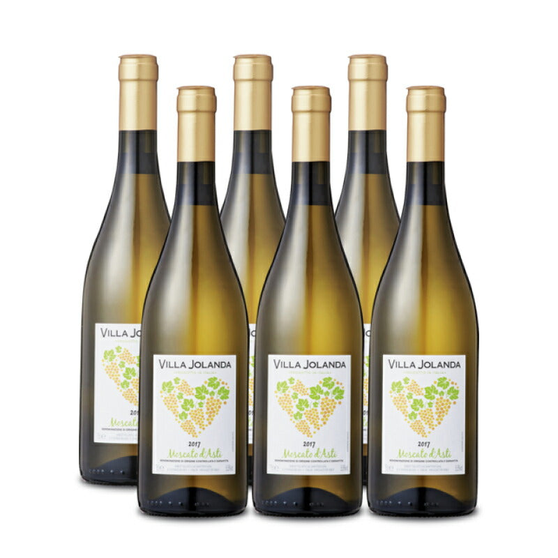 サンテロヴィッラ・ヨランダモスカート・ダスティ750ml［発泡酒白甘口］【果実酒スパークリング白ワイン泡イタリアピエモンテ】