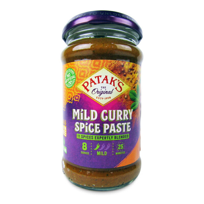 【マラソン期間限定!!最大2000円OFFクーポン配布中!!】パタックスマイルドカレーペースト283g