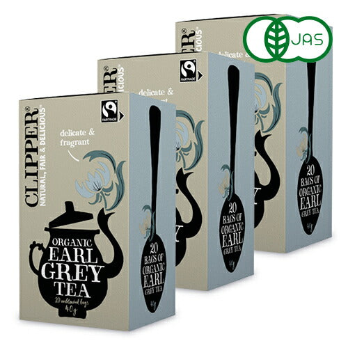 クリッパー オーガニック フェアトレードティー アールグレイ ティーバッグ 紅茶 20P 有機JAS 鈴商