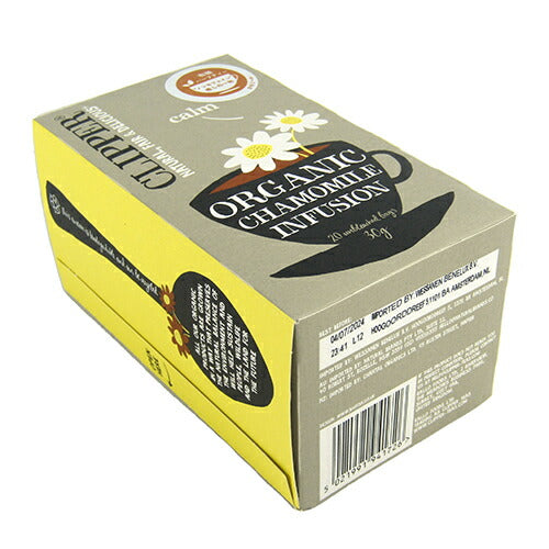 クリッパー オーガニック ハーブティー カモミール ティーバッグ 20P カフェインフリー 有機JAS 鈴商