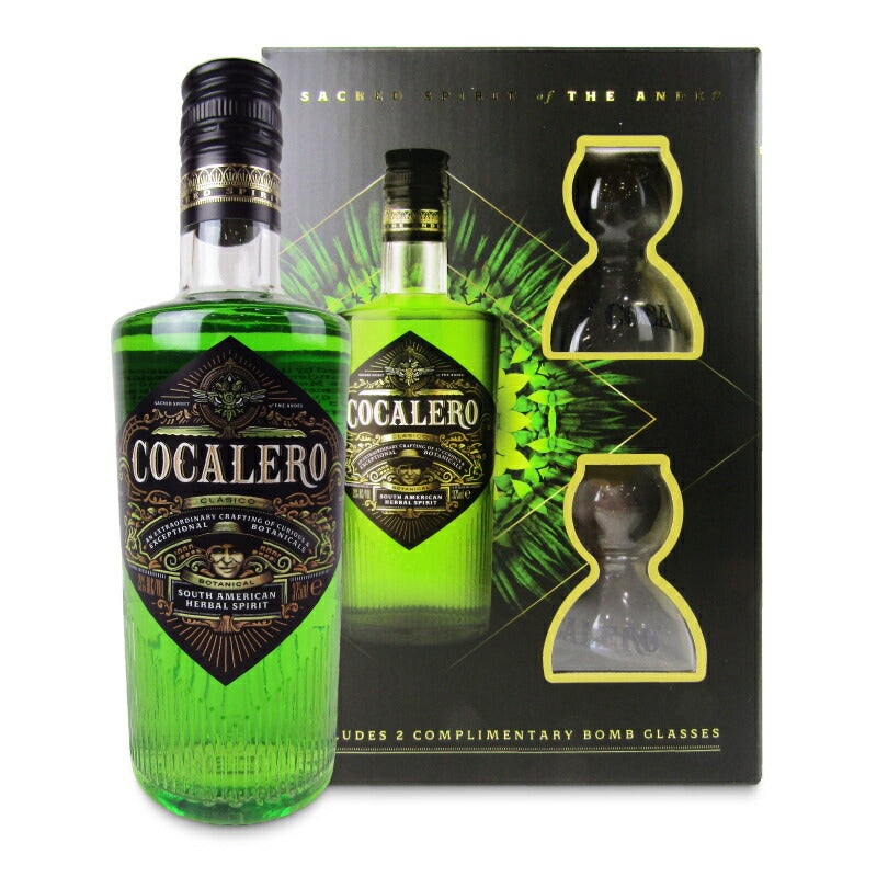 【スーパーSALEで使える!最大2000円OFFクーポン配布中!】《送料無料》コカレロクラシコ375ml＆ボムグラス2個入りセット正規品