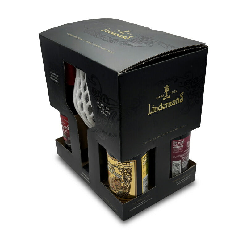 リンデマンスリンデマンスセレクションセットグラス付250ml×4[三井食品]