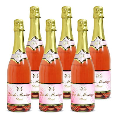 《送料無料》湘南貿易デュク・ドゥ・モンターニュノンアルコールワインロゼ750ml×6本