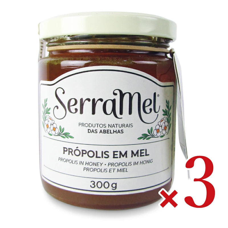 Serramel Mel プロポリス (2%)入り純粋はちみつ 300g [メルカード・ポルトガル]