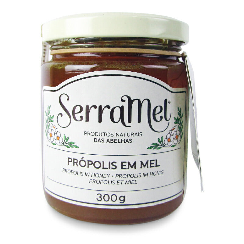 【スーパーSALE限定！最大2000円OFFクーポン配布中！】SerramelMelプロポリス(2%)入り純粋はちみつ300g