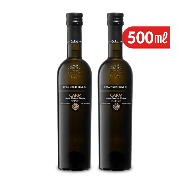 CARMプレミアム・オーガニック・エキストラバージン・オリーブオイル500ml【にっぽん津々浦々】