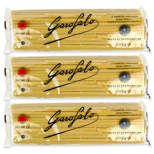 明治屋ガロファロフェットチーネNo.15500g×3袋ロングパスタ