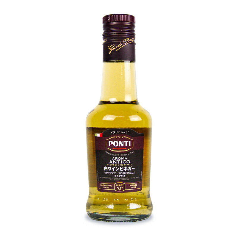 明治屋ポンティワインビネガーアロマアンティコ白250ml