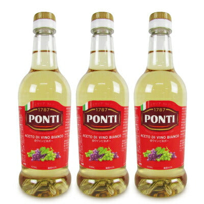明治屋ポンティワインビネガー白ペット500ml