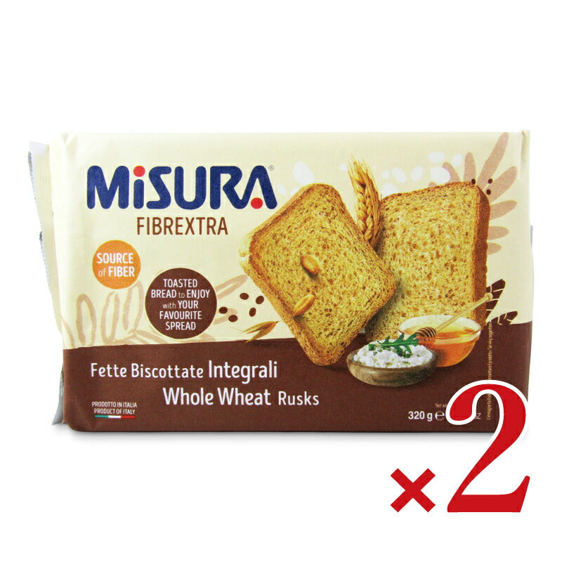 【マラソン期間限定!!最大2000円OFFクーポン配布中!!】ミズーラ全粒粉ラスク320g×2個