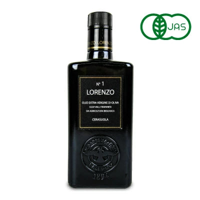 モンテ物産 バルベーラ ロレンツォ No1 有機エキストラ・ヴァージン・オリーブオイル D.O.P. 500ml トラパニ産 有機JAS