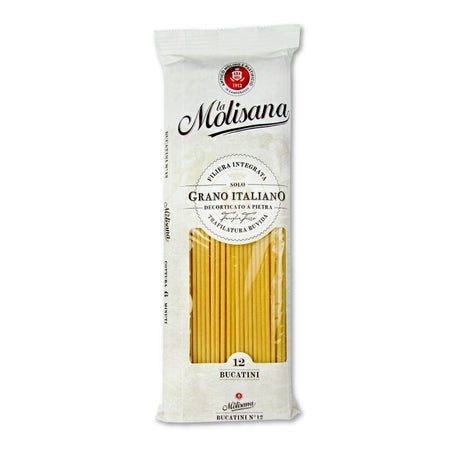 ラ・モリサーナ ブカティーニ・ブロンズ(No.12) 500g [モンテ物産]