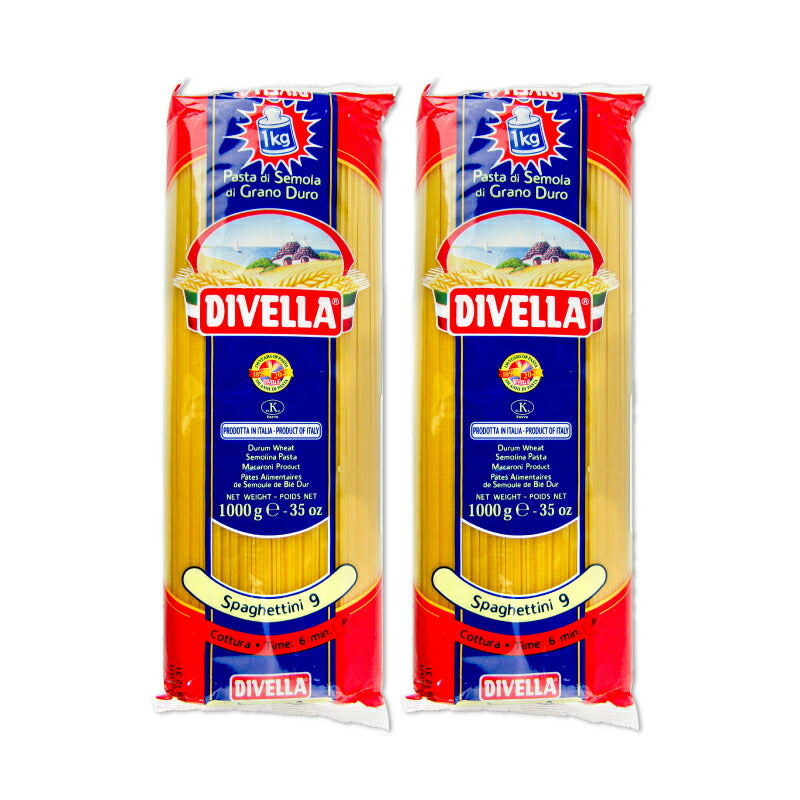 メモスディヴェッラスパゲッティーニ#9(1.55mm)1kg