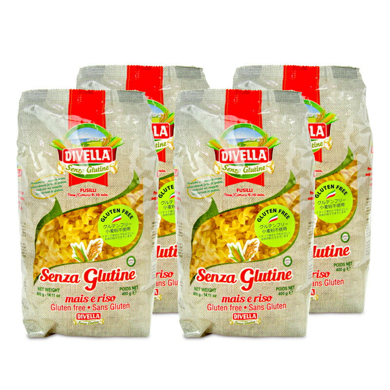 【34時間限定！食フェスクーポン配布中！】メモスディヴェッラグルテンフリーフジッリ400g