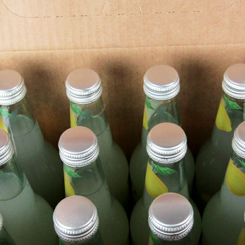 《送料無料》アルカンブルーイタリーシチリアンレモンソーダ355ml×12本ケース販売
