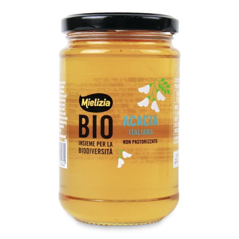 【最大10％OFF!GW限定まとめ買いクーポン配布中!】ミエリツィアアカシア有機ハチミツ400g