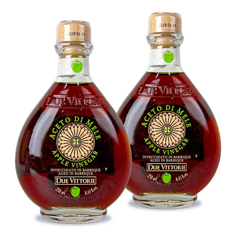 【マラソン限定！最大2000円OFFクーポン配布中！】《送料無料》ドゥエ・ヴィットーリエアップルビネガー250ml×2本