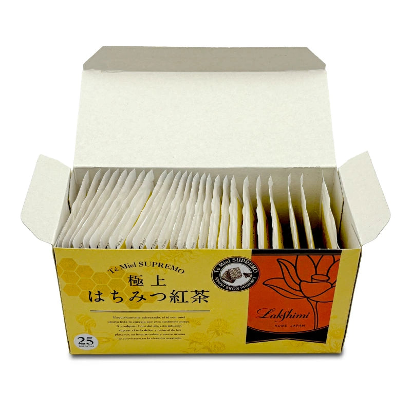 ラクシュミー 極上はちみつ紅茶 ティーバッグ2g×25袋入り