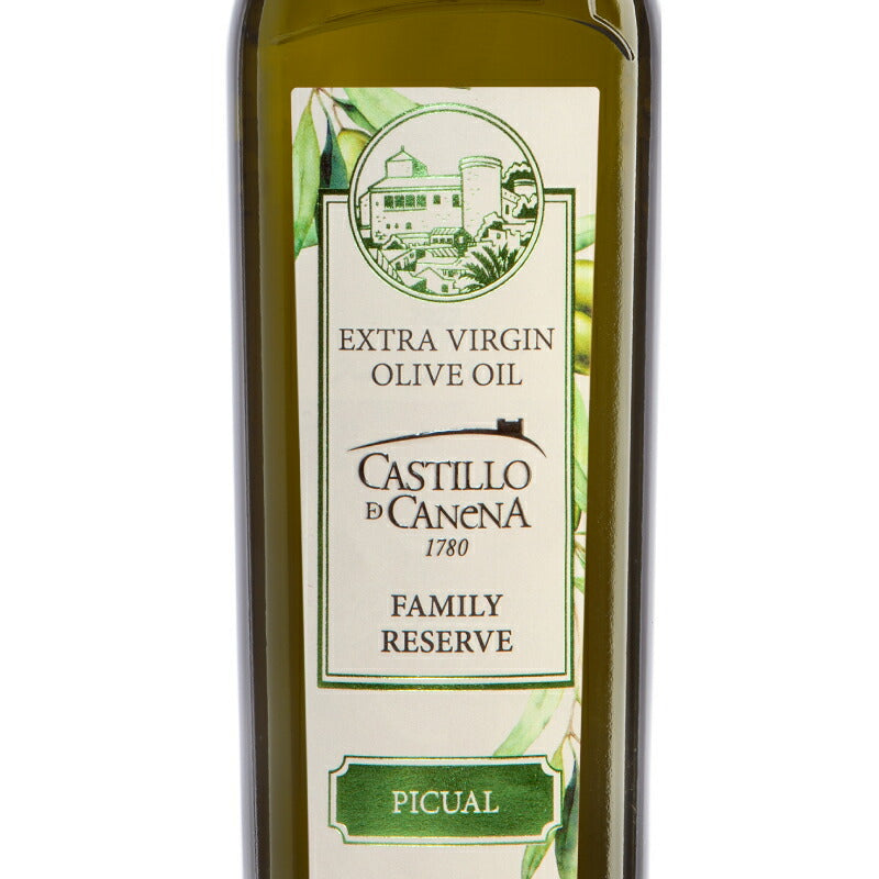 【最大2000円OFFクーポン配布中！楽天スーパーSALE】《送料無料》カスティージョ・デ・カネナファミリーレゼルブエキストラバージンオリーブオイルピクアル種500ml