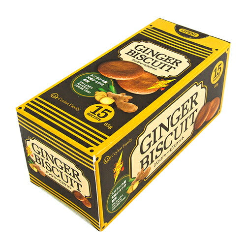 【大感謝祭限定！最大2,000円OFFクーポン配布中！】セイロンファミリージンジャービスケット85g×24個ケース販売