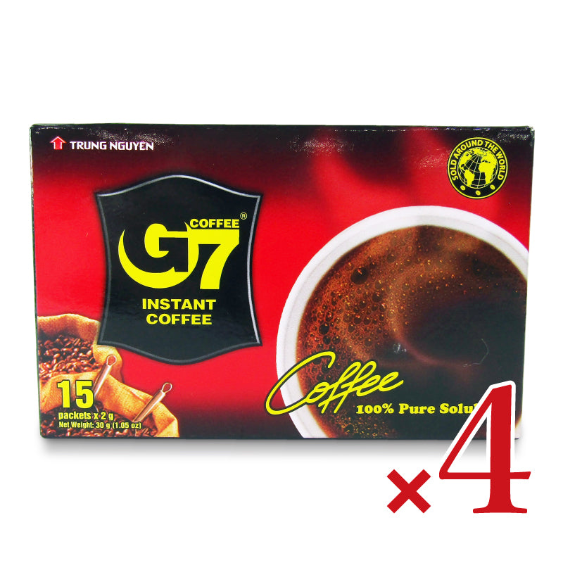 G7 インスタントベトナムコーヒー ブラックコーヒー 2g×15袋